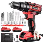 Trapano Avvitatore Batteria 21V con 2 Batterie