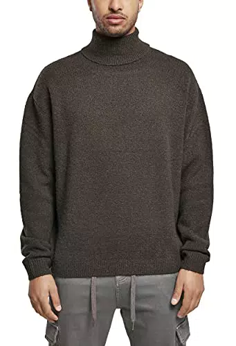 Urban Classics Felpa Oversize con Scollo Rotondo Maglia di Tuta