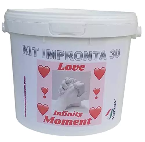 Valsax - Kit per impronte 3D per stampi di mani piedi ed altro ancora