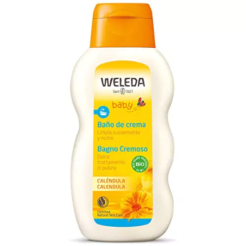 Weleda Baby Bagno Cremoso Calendula, Emulsione lattea