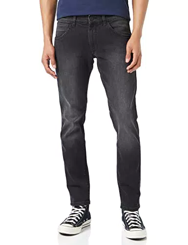 Wrangler Bryson, Jeans Uomo, Nero