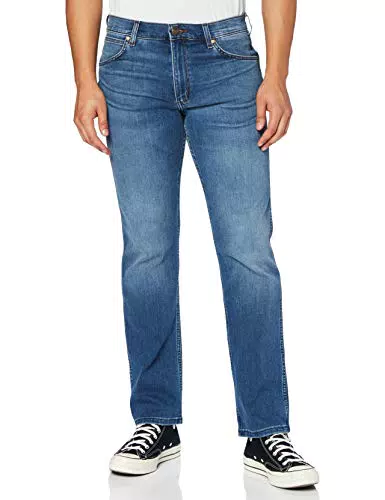 Wrangler Greensboro Jeans, Blu, Uomo