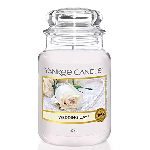 Yankee Candle Candela profumata in giara grande, Giorno del matrimonio