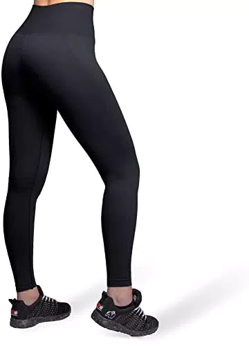Yava Seamless Leggings - Black - S/M