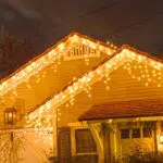 Zorela Luci Natale Esterno Cascata 10M 400 LED Tenda Luminosa Esterno Natale Prolungabile Luci di Natale Cascata di Stalattiti con 8 Modalità Impermeabile per Balcone