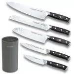 3 Claveles Set di 5 coltelli da cucina professionali