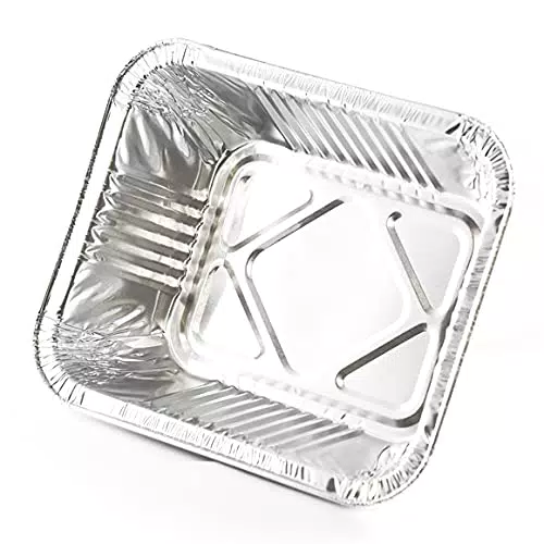 4 Vaschette Alluminio House Collection 1Porzione, Argento
