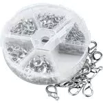 Ganci per Collane in 5 misure, 70 Pezzi 