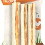 8in1 Delights Sticks - Bastoncini Masticabili con Carne di Pollo Avvolta In Pelle di Bufalo - 3 pezzi