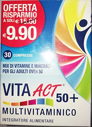 ACT Vita 50+ Multivitaminico - 30 Compresse