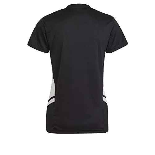 adidas CON22 JSY W, T-Shirt Donna, Black/White, XS
