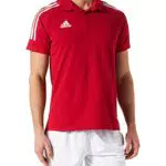 adidas Condivo 20, Polo Uomo, Team Power Red/White, XL