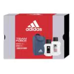 Adidas, Confezione Regalo Uomo Team Force, Profumo Uomo 50 ml e Dopobarba 100 ml