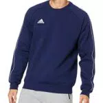 Adidas Core 18 S, Felpa Uomo, Blu, S