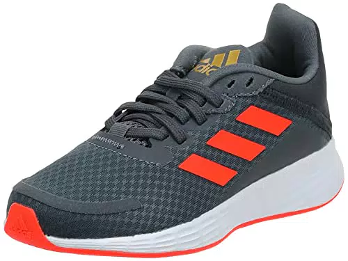 adidas Duramo SL I, Scarpe da Ginnastica, Grey Six/Solar Red/Carbon