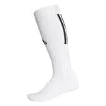 Adidas Santos 18, calzettoni da uomo, Bianco/Nero, Taglia 46-48