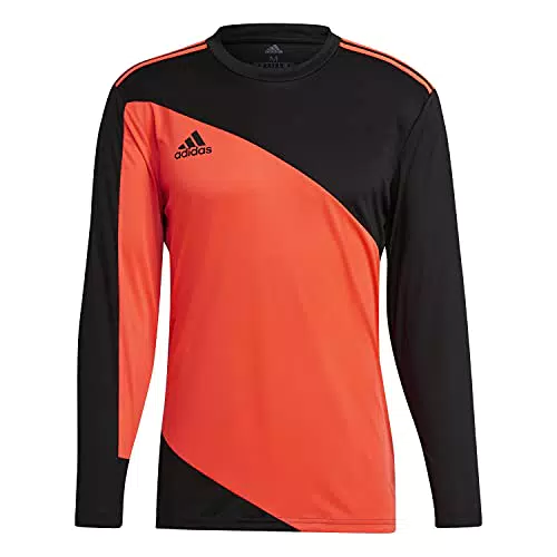 adidas Squad GK 21 JSY, Maglia Lunga Uomo, Black/App Solar Red