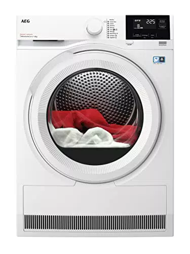 AEG TR8G83GW Asciugatrice Serie 8000 A+++, Tecnologia AbsoluteCare