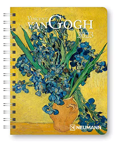 Agenda settimanale 2023 Vincent Van Gogh, 12 mesi, 15