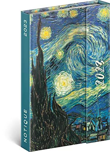 Agenda tascabile 2023 A6 – Agenda con chiusura magnetica – Agenda settimanale