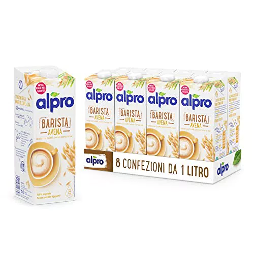 ALPRO BARISTA, bevanda all'AVENA, 100% vegetali, ideale con il caffè