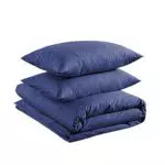 Amazon Basics Parure copripiumino in 100% cotone leggero - 200 x 200 cm / 50 x 80 cm