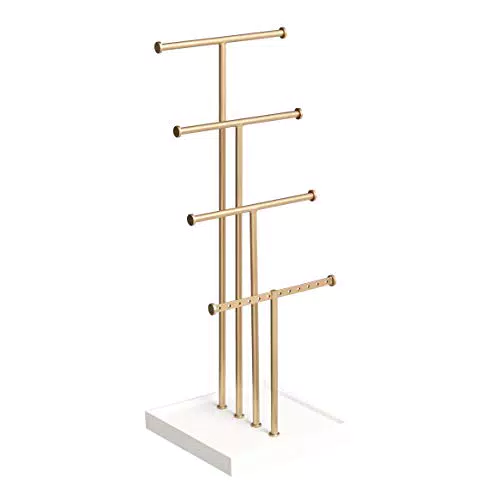 Amazon Basics - Portagioielli ad albero su quattro livelli
