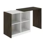 Amazon Brand - Scrivania Boss Movian estensibile con libreria