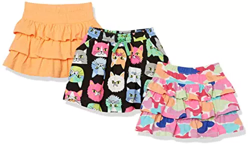 Amazon Essentials Gonne a Ruota in Maglia con Volant Bambine Ragazze Taglie Grandi