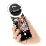 Anello led universale per smartphone, luce flash con regolazione d'intensità