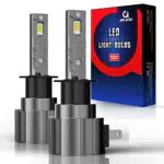 AOLEAD H1 LED Lampadine per 12V Auto, 50W LED Fari Bianco