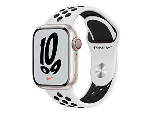 Apple WATCH NIKE SERIE 7 GPS + CELL 41MM STARLIGHT ALUMINIUM + CORREA NIKE SPORT PURE PLATINUM/BLACK