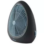 Ardes AR4F02N Termoventilatore MUNA Nero 2 Potenze con Termostato Temperatura Ambiente Ventilazione Estiva 2000 W Design Italiano