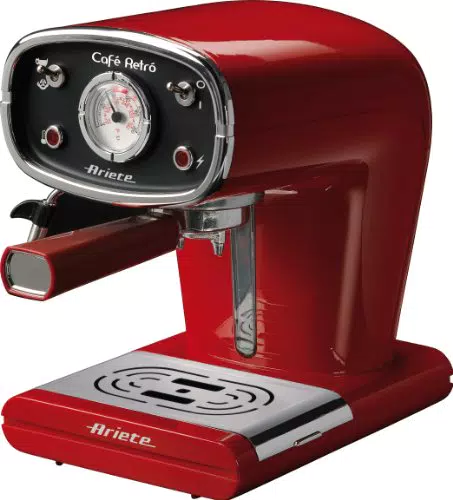 Ariete 1388 Café Retrò - Macchina per caffè espresso in polvere e cialda ESE