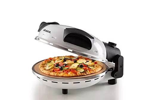 Ariete 918 Pizza in 4' minuti, Forno Pizza, 1200 W, Pietra refrattaria con trattamento anti-aderente