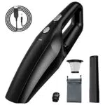 Aspiratore Macchina, Aspirabriciole Ricaricabile Con Filtro HEPA