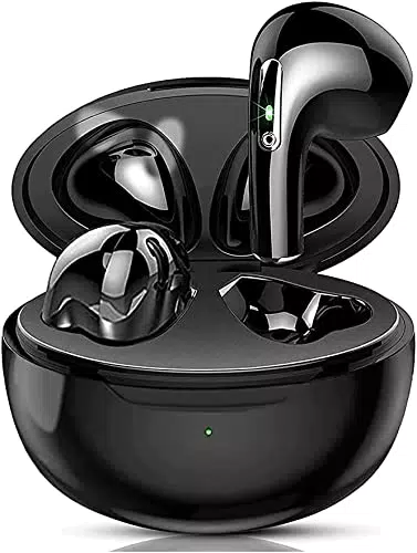 Auricolari Bluetooth 5.0 con Controllo Touch HD Stereo 3D Cuffie Pop-up Abbinamento Automatico