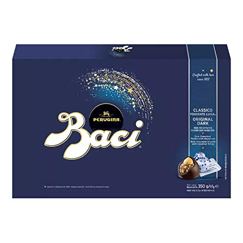 Baci Perugina Classico, Cioccolatini Fondenti, Ripieni al Gianduia e Nocciola