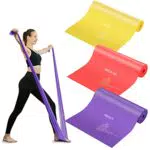 Bande Elastiche Fitness, Fasce Elastici con 3 Livelli di Resistenza