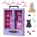 Barbie - Armadio Moda Fashion Accessorio con Ante Semitrasparenti