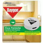 Baygon Esca Formiche Insetticida, Pronta all'Uso, Protezione Cucina 30 g - Confezione da 1 Esca per Uso in Spazi Interni ed Esterni