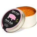 BBQ KING - Pork Rub Confezione da 70 Gr, Dry Rub Bbq per Maiale Ideale per Barbecue e Grill
