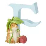 Beatrix Potter Lettera F Artigianalmente Dipinta A Mano Regalo Battesimo Nascita
