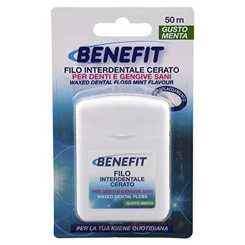 Benefit Filo Interdentale Cerato per Denti e Gengive Sani