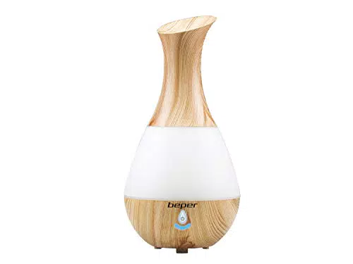 Beper 70.405 Diffusore di essenze a ultrasuoni, Luci LED a 7 colori intercambiabili