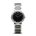 BERING Donna Analogico Quarzo Ceramic Orologio con Cinturino in Acciaio inossidabile/Ceramica Cinturino e Vetro zaffiro 10729-702