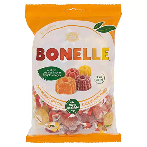 Bonelle Caramelle morbide gelées ai gusti di frutta - 350 g