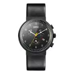 Braun Orologio Cronografo al Quarzo Uomo con Cinturino in Pelle BN0035BKBKG
