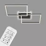 Briloner - Plafoniera a LED, lampada da soffitto dimmerabile