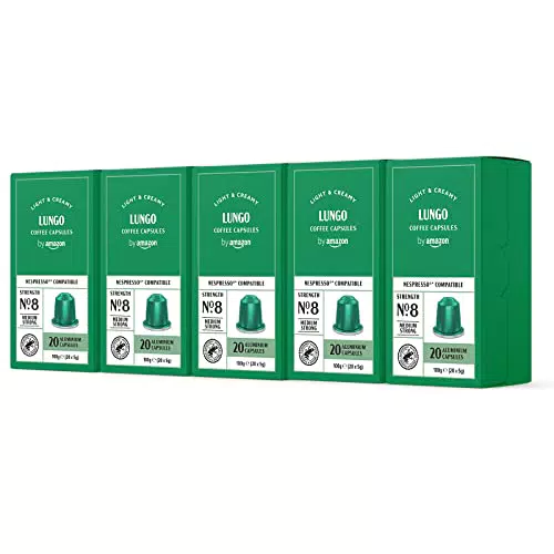 by Amazon Capsule Caffè Lungo compatibili con Nespresso